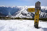 針ノ木岳 2018年4月22日