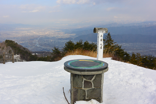 三峰山　2013年12月31日