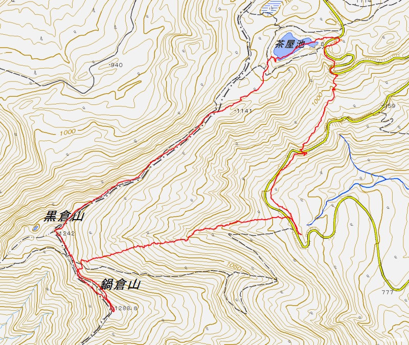 鍋倉山 黒倉山 茶屋池 2025年5月3日