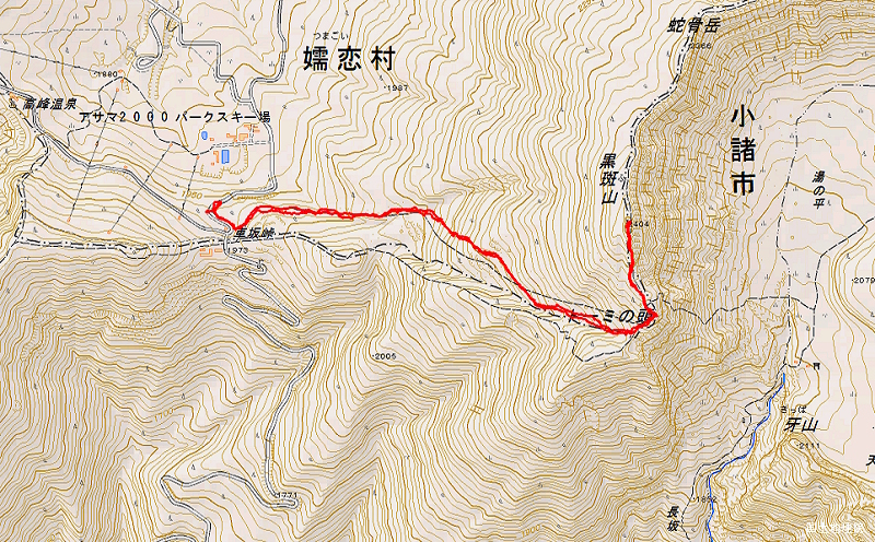 黒斑山 2025年9月28日