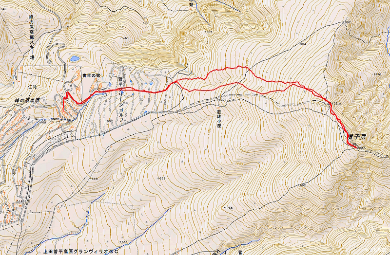 根子岳 2026年2月1日